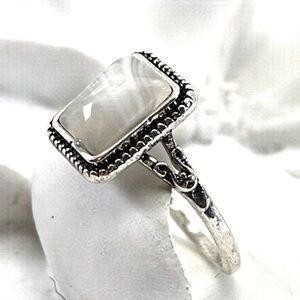Square Cabochon Ring Size 9.5